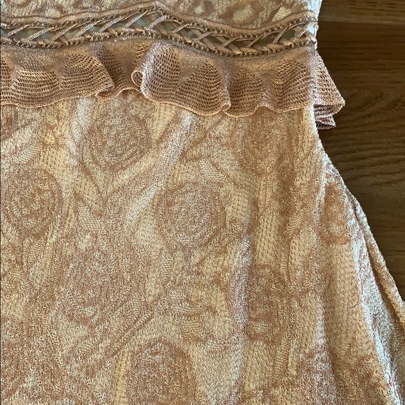 Roberto Cavalli Ruffle-trimmed Crochet-knit Dress - Picture 12 of 16